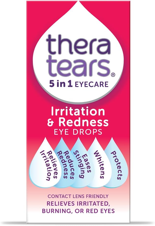 TheraTears Irritation & Redness Eye Drops